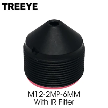 TREEYE 6mm 핀홀 렌즈 IR 필터 2.0Megapixel M12 마운트 1/3