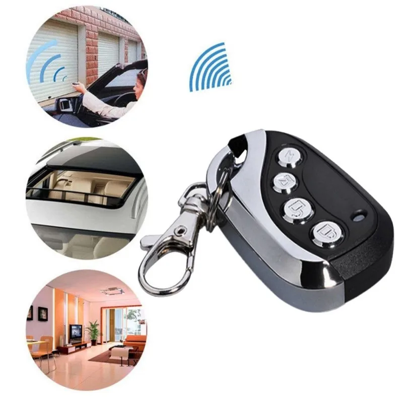 

1pcs Copy Cloning Fixed Code Controller, Keychain Roller Shutter Gate/ Garage Door Remote Control Opener