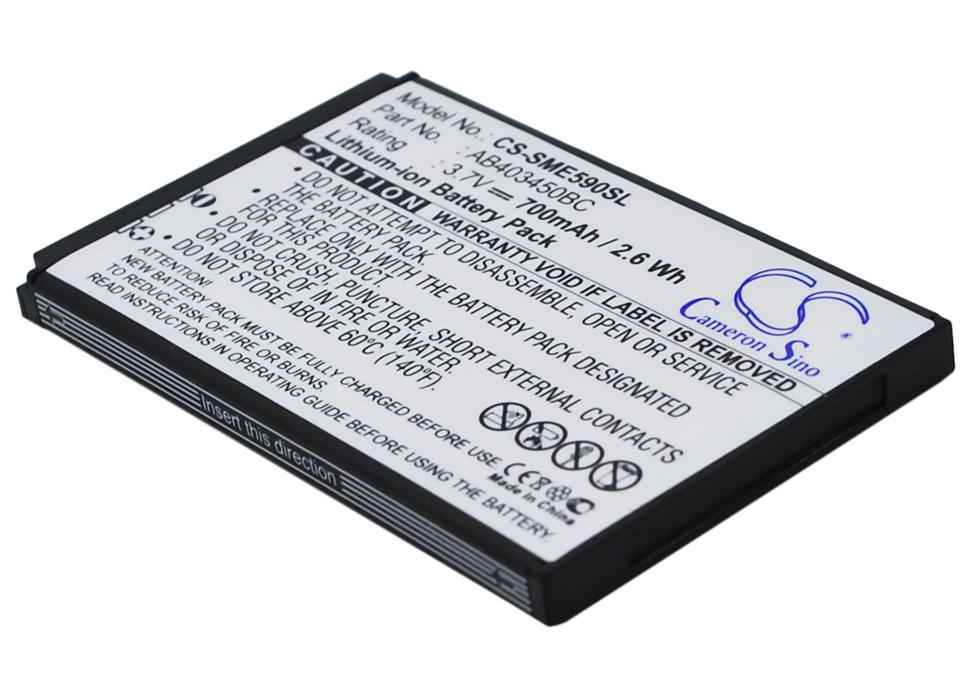 Аккумулятор для Samsung AB403450BU GT-S3500c GT-S3500i GT-S3550 акулы 3 700 мАч/2.59Wh | Мобильные телефоны и