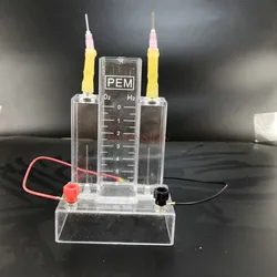 Accessoires d'équipement de laboratoire, Instrument d'enseignement de l'hydrogène et de l'oxygène, électrolyse de l'eau, expérience de la chimie 