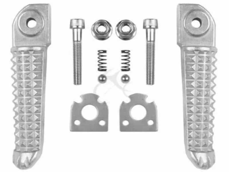 Motorcycle Accessories Motorcycle Footrests Foot Pegs Rear Front For Yamaha YZF R1 1998-R6 2003-YZF R6S 2003-2009 2007