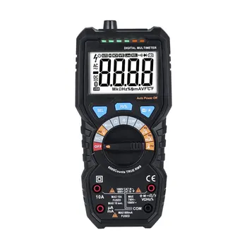 

Digital NCV Multimeter True RMS DC/AC Ammeter Voltmeter Resistant/Capacitor/ Diode/Temperature/Frequency Tester Auto Range