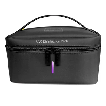 

UV Sterilizer UVC Disinfection Bag Sanitizer for Face Masks Smartphone Toothbrush Kills 99.9% of Germs Antibacteria