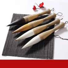 Кисть для каллиграфии, китайская, в форме хоппера, для рисования, для письма, кисти, негабаритная, ласка, медведь, щетка для волос, ручка, Tinta, Китай