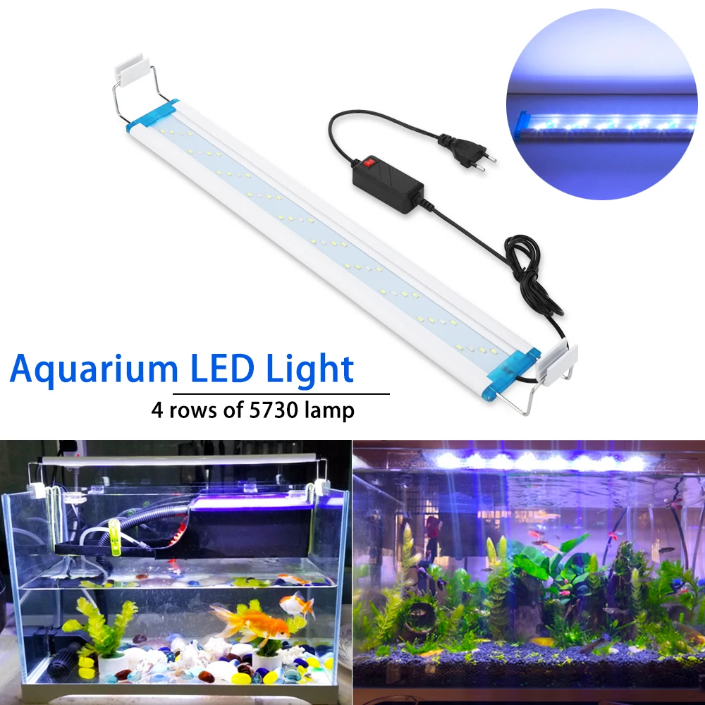 Super Slim LEDs Aquarium Lighting Aquatic Plant Light 18 71CM