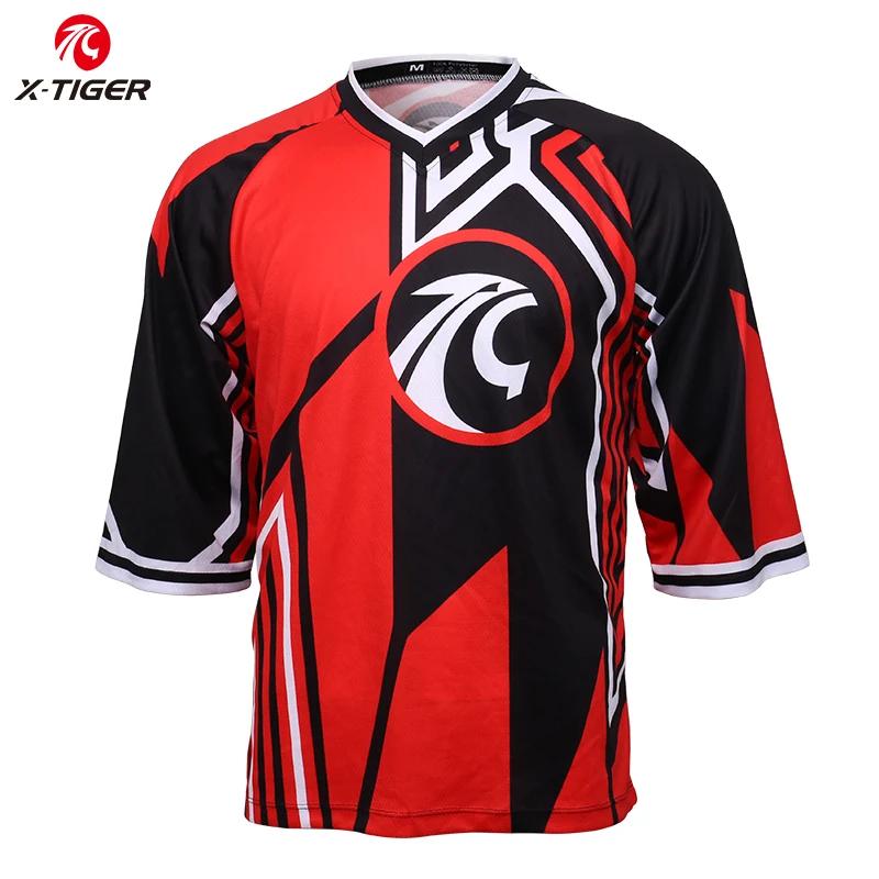 X-Tiger XM-MSJF-224 100% Polyester Downhill Jersey
