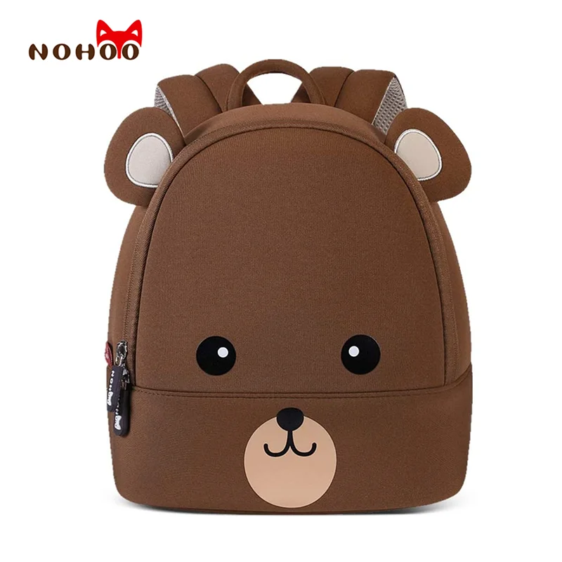 Bolsas de la escuela Bolsas la escuela Mochila 3D de animales para niños y niñas,