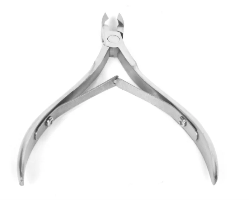 Stainless steel nail art dead skin invisible nail scissors remove dead skin tools/200