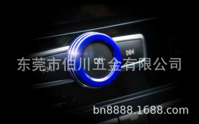 Подходит для Benz E-class Audio Circle отправлено A-Class B Class GL a GL E GL K CLA Ml GL декоративное кольцо для кнопок