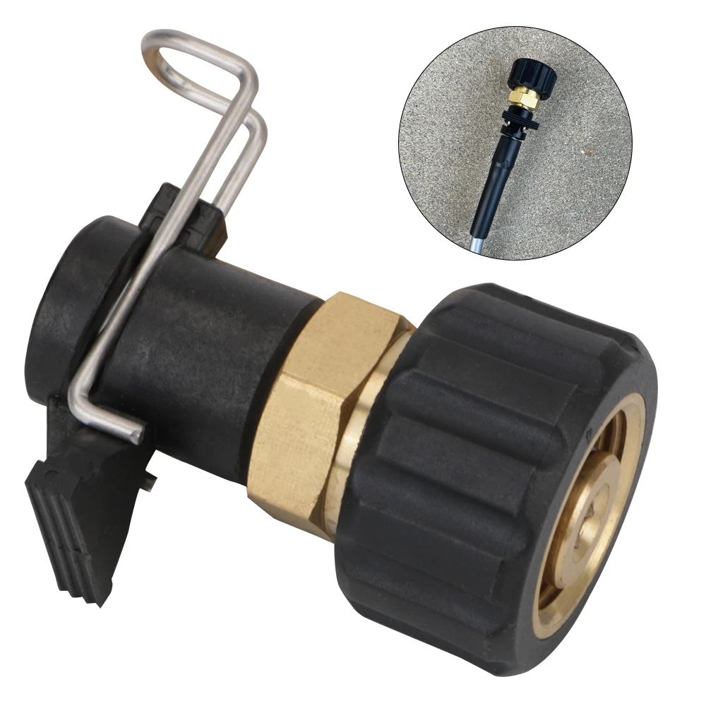 Adaptador de tubería de alta presión, conector de de manguera, convertidor, conector rápido para manguera de la serie Karcher K de agua y llanzadores de espuma| - AliExpress