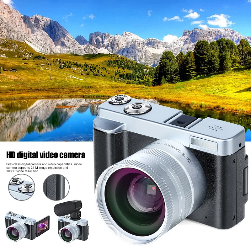  2019 Wholesale Digital Camera Video Camera Recorder HD 1080P WIFI 3 Inch Screen Wide Angle Lens X-B