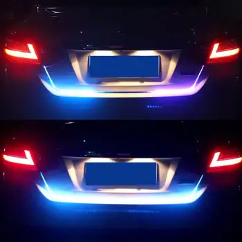 

Car Tail Box Streamer Marquee Led Retrofit Lamp Colorful Streamer Marquee Anti Rear-End Warning Light