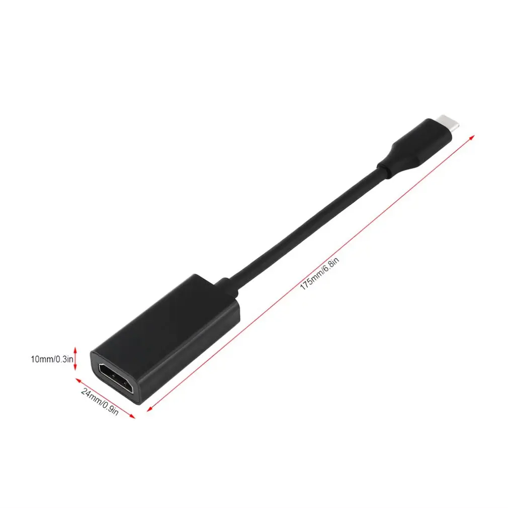4k Ultra HD USB 3,1 USB-C type C к HDMI HDMI-A f-адаптер HDTV Ключ адаптер кабель конвертер для MacBook для Lumia950XL