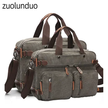 

Leisure Canvas Bag Business Large Capacity Briefcase Tote Shoulder Men's Diagonal Female Women Handbag Clutch Beach Bag