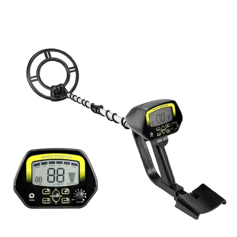 

MD4060 Upgraded Professional Pinpointing Portable Underground Metal Gold Detector Treasure Hunt Tracker for Search