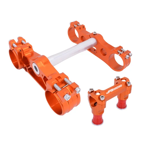 Мотоцикл тройной Дерево Зажимы руля стояк крепление для KTM SX SXF XCF XCW XCFW EXC Husqvarna FC TC FX FE TE TX FS - Цвет: orange