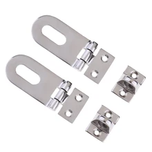 2x петля для навесного замка дверная застежка блокировка ворот из нержавеющей стали 316 поворотная ручка