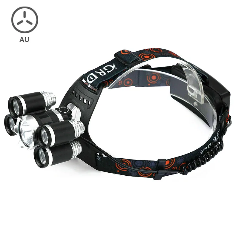 Top Waterproof Headlight LED Aluminium Alloy 5 Bright Bulb Headlamp for Outdoor G66 4 Top Waterproof Headlight LED Aluminium Alloy 5 Bright Bulb Headlamp for Outdoor G66 4