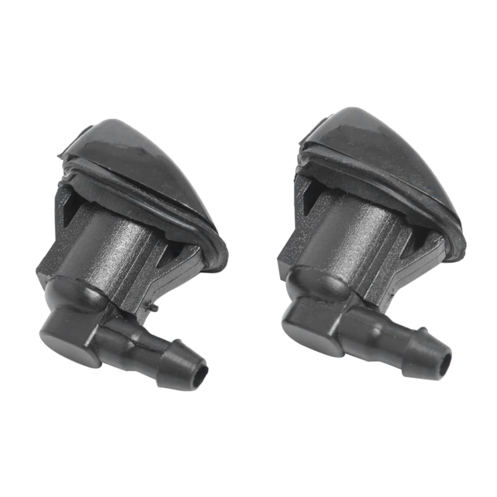 1 Pair Replacement Windshield Wiper Water Spray Jet Washer Nozzle For Toyota Siena Replace 85381-AE02 23*12*11mm