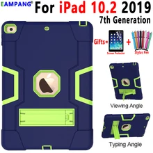 Противоударный чехол для iPad 10,2 чехол для Apple iPad 7 7-го поколения A2197 A2200 A2198 A2232 чехол с подставкой