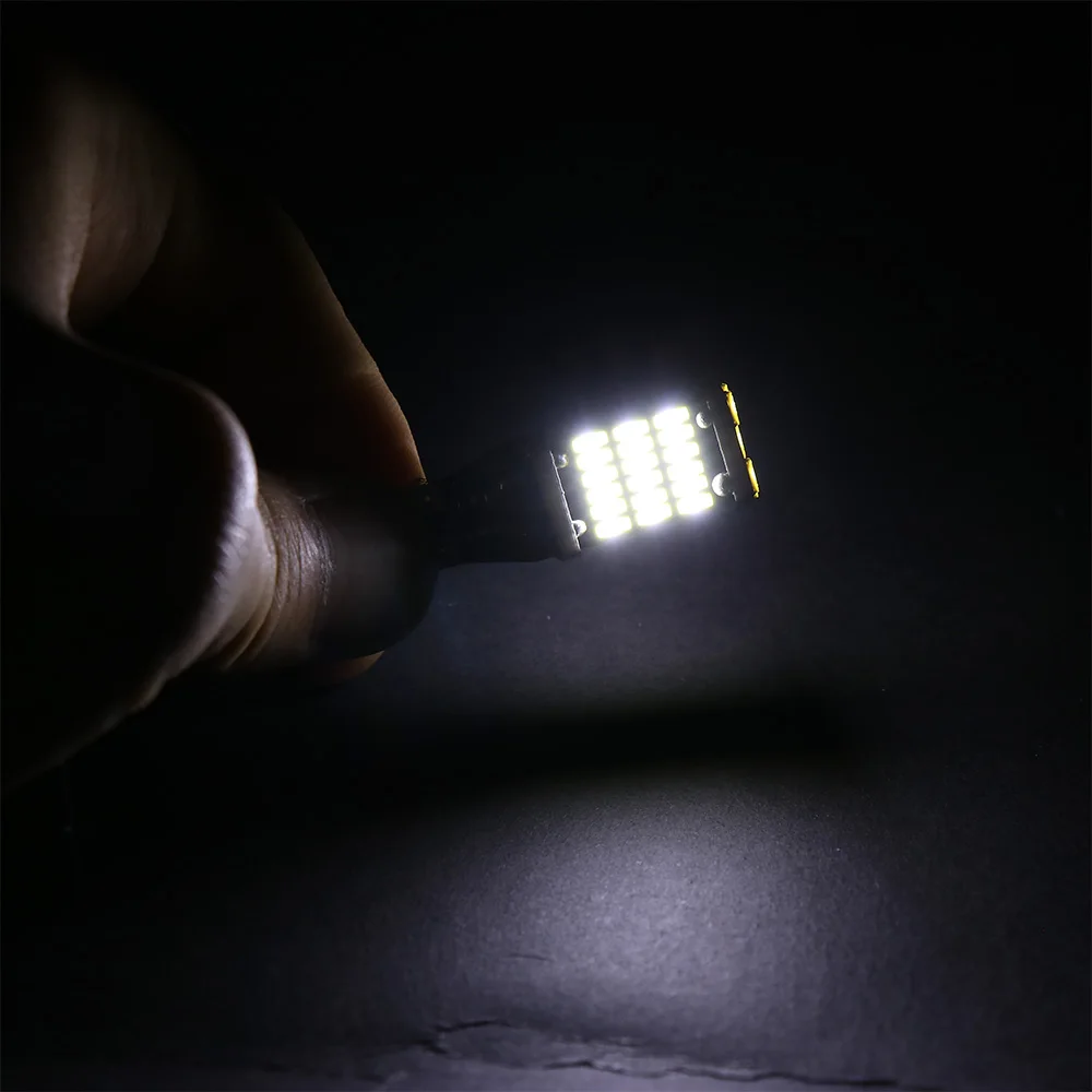 2 шт. Авто дополнительных лампы T15 921 912 4014 45 SMD светодиодный Canbus Ширина обратный