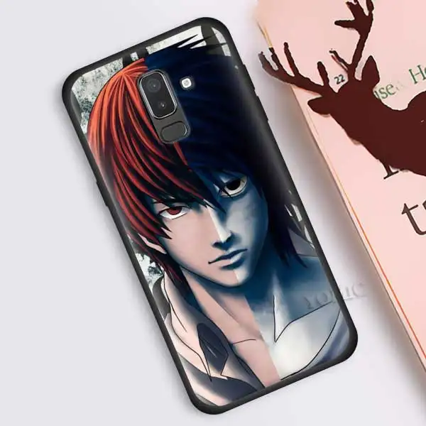 B10 Death Note Ryuk Кира чехол для samsung Galaxy J8 J6 J4 A6 A7 A8 A9 плюс M10 M20 M30 S M40 силиконовый чехол для телефона с изображением на задней панели Чехол - Цвет: B10