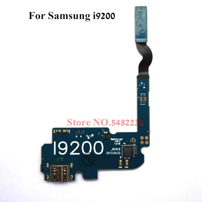 Оригинальный зарядный USB-порт для док-станции с гибким кабелем Samsung I9200 i9205 i9208