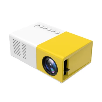 

Mini Projector LED HD 1080P Home Movie Theater 10-60" Image AU Yellow White