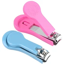 Маленькие ножницы для ногтей из углеродистой стали для младенцев, безопасные детские кусачки для ногтей,, настраиваемый инструмент для маникюра