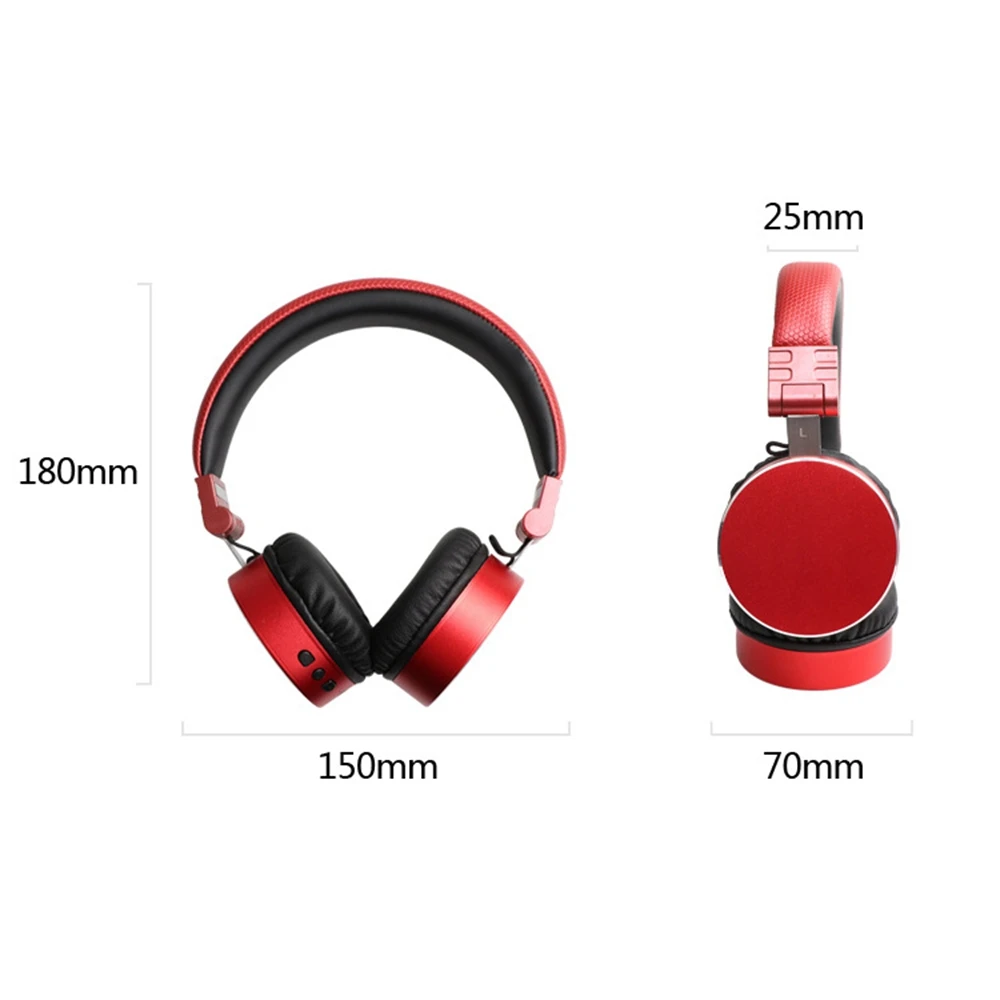 KISSCASE Bluetooth 5,0 Складные портативные беспроводные наушники MP3 регулируемые Игровые наушники с микрофоном Стерео объемные гарнитуры