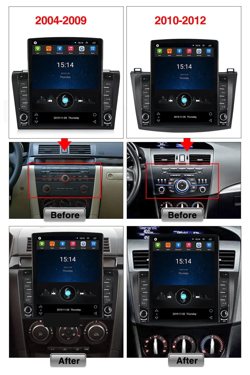 老马自达安装-对比图