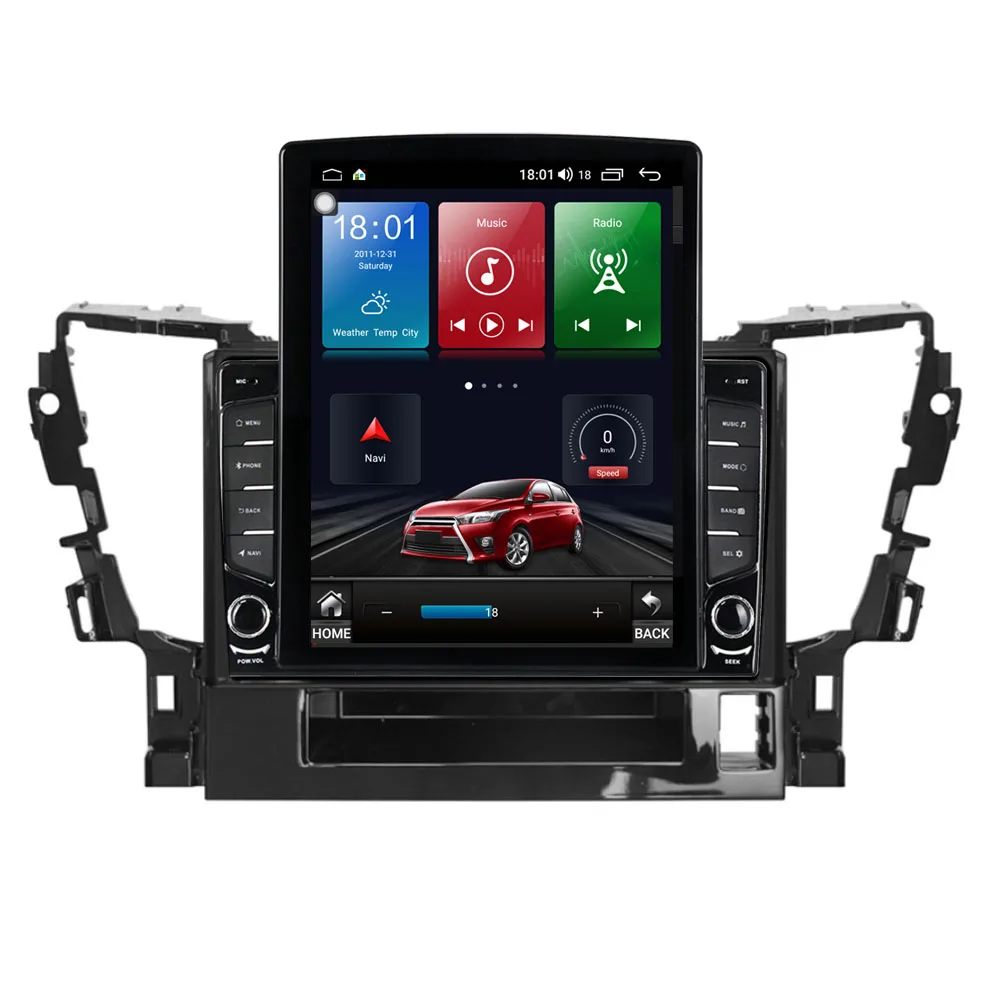 9 7 &quotAndroid 10 1 для TOYOTA ALPHARD Vellfire ANH30 Tesla тип автомобиля радио мультимедиа видео плеер