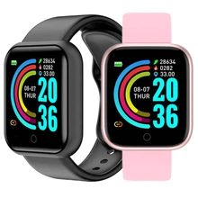 

D20 Pro Smart Watch Y68 Bluetooth Fitness Tracker Sports Watch Heart Rate Monitor Blood Pressure Smart Bracelet for Android IOS