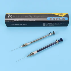 A agulha da injeção da fase líquida da fase plana da fase do gás da ponta cromatográfica pode ser substituída com o injetor do luer da cabeça do fechamento micro
