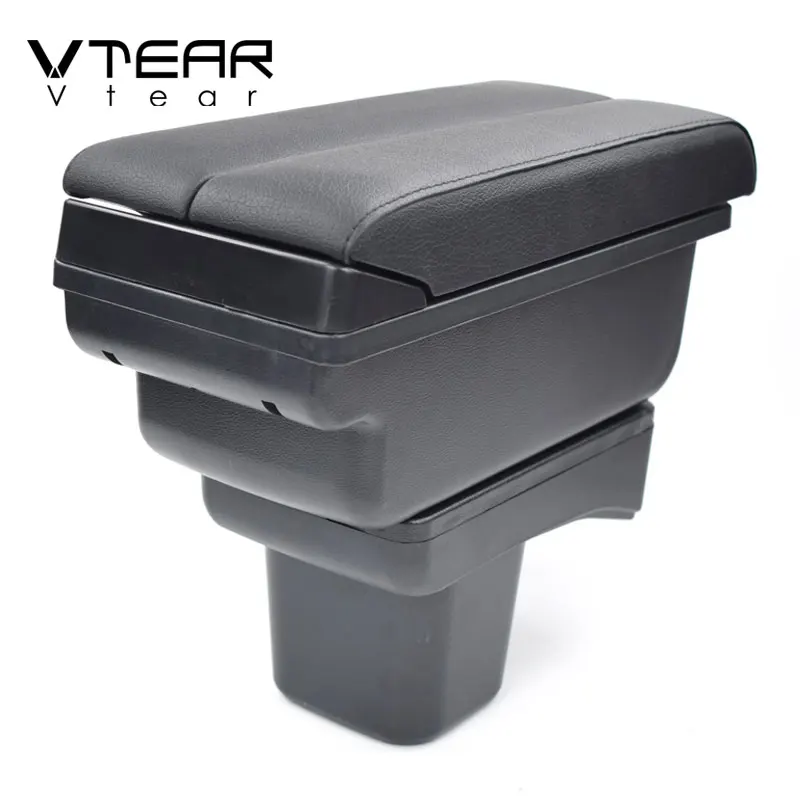 Vtear For Suzuki Baleno armrest box leather arm rest center console car