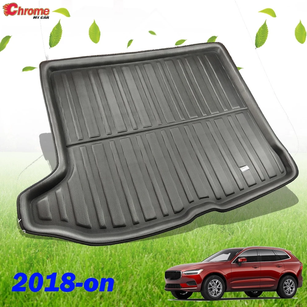 

For Volvo XC60 2 MK2 2018 2019 2020 Second Genetation Boot Mat Rear Trunk Liner Cargo Floor Tray Carpet Waterproof Car Styling