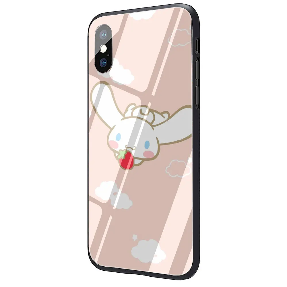 G7 EWAU милый мультфильм Tempered oroll закаленное стекло чехол для телефона iPhone 11 Pro 6 6S Plus 7 8 Plus X XS XR XS Max - Цвет: G7