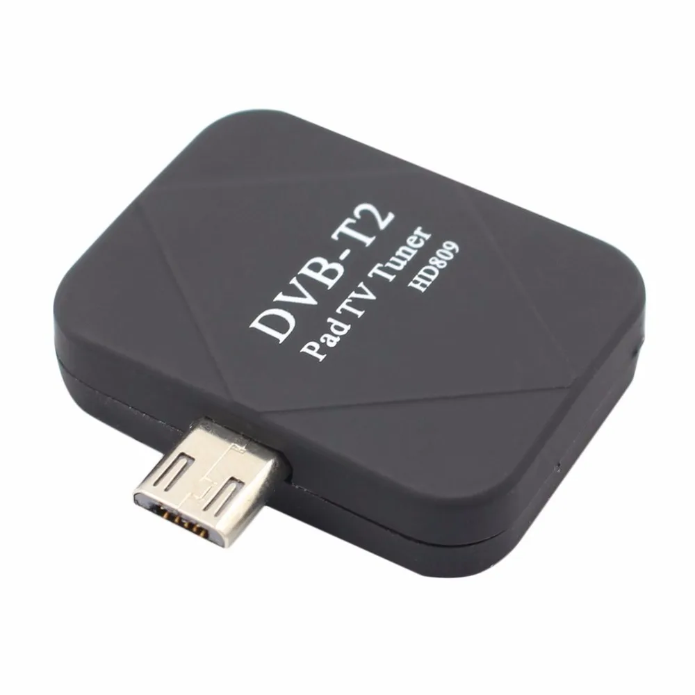 HD809 USB DVB-T2 ТВ-палка HD цифровой ТВ-приемник для телефона Android Pad D ТВ спутниковый ресивер