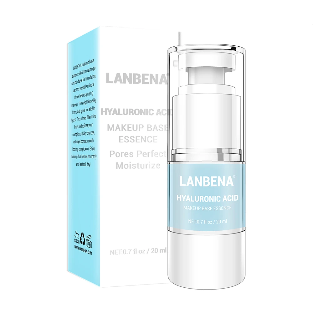Hyaluronic Acid LANBENA макияж праймер макияж сыворотка основа для лица эссенция увлажняющий отбеливающий крем лечение пор уход за кожей Косметическая Красота 20 мл - Цвет: Hyaluronic Acid