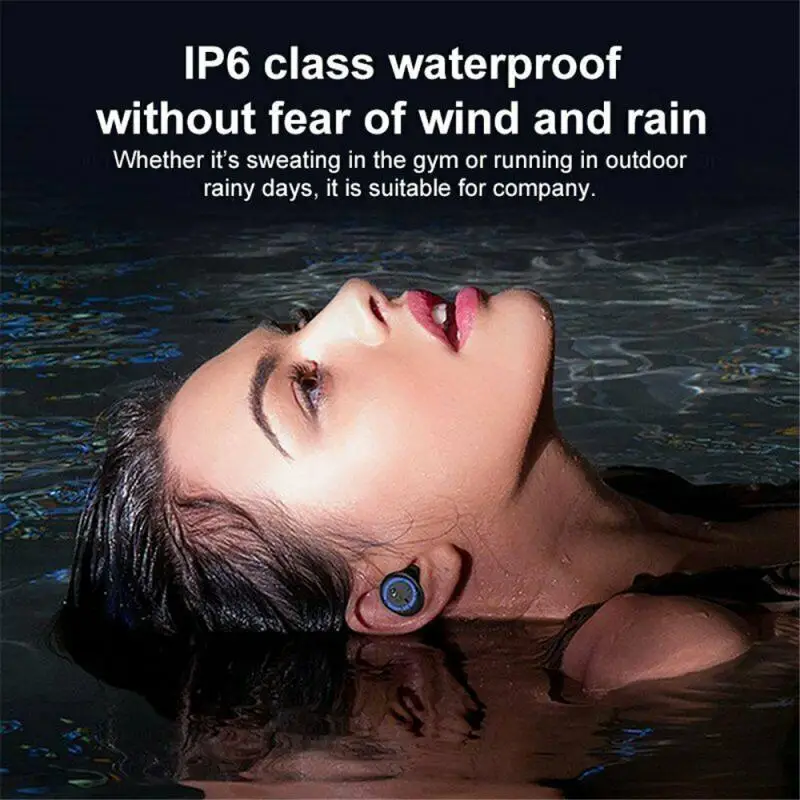 TWS Wireless Earbuds Bluetooth5 0 Waterproof Mini Earphone Stereo Sport Headset Hearing Protection Earphone For Xiaomi Huawei