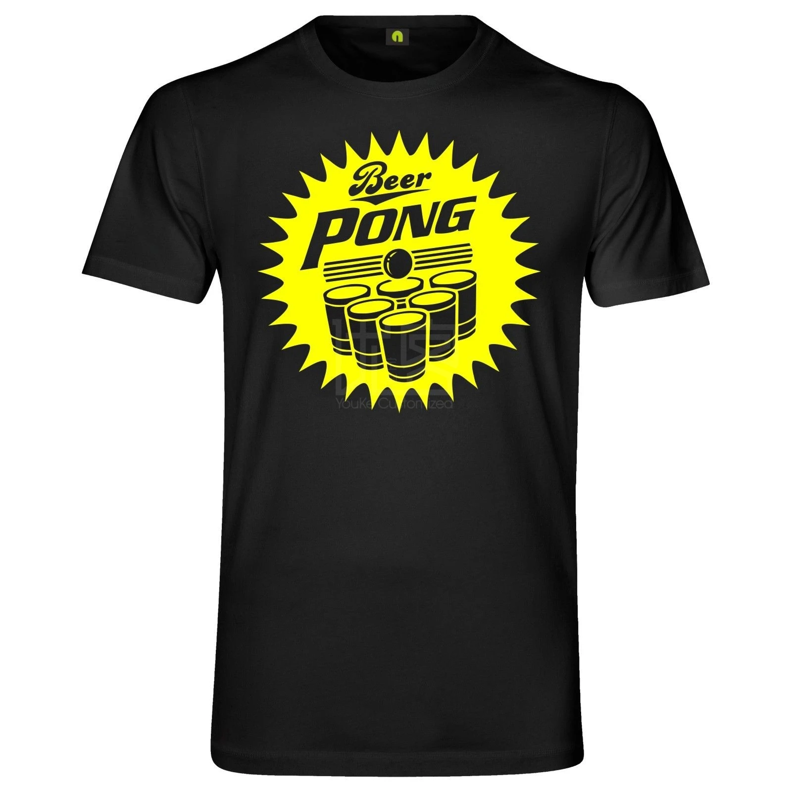 2018 летняя хлопковая Футболка Bier Pong t-shirt | Bierpong | Beer вечерние y | Alkohol | Saufen | Spiel | Becher модная футболка