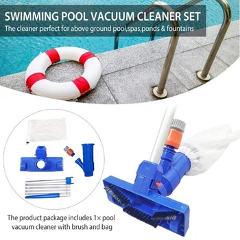 

Portable Swimming Pool Cleaning Pool Fountain Cleaner Suction Head Pool Hot Spring Pool Skimmer Set Household Cleaning Tools