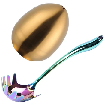 

4x Cooking Rainbow Cookware Restaurant Kitchenware Set & 1x Stainless Steel Cruet Bottles Season Salt Shaker Cans