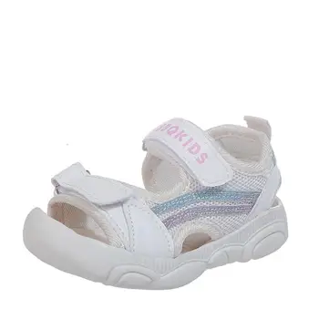 

New Summer new children barefoot sandals boy soft bottom beach shoes anti-kick protection head toddler functional sandals