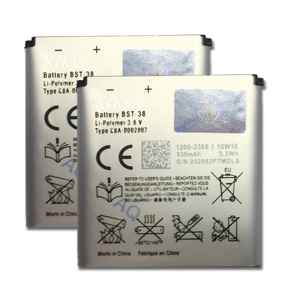 BST-38 телефон Батарея для Sony Ericsson W995 C510 C902 C905 K770I K850 W580I R306 W980 Z770i K770 930 мАч + номер