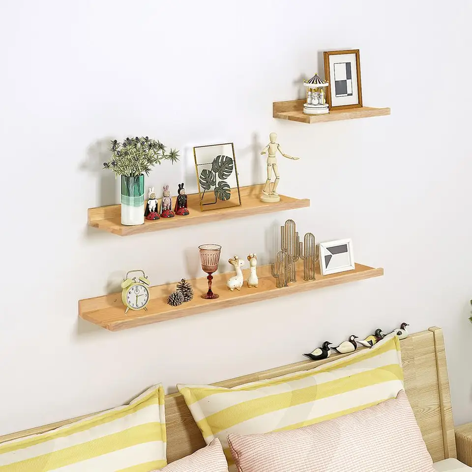 floating shelves kids room