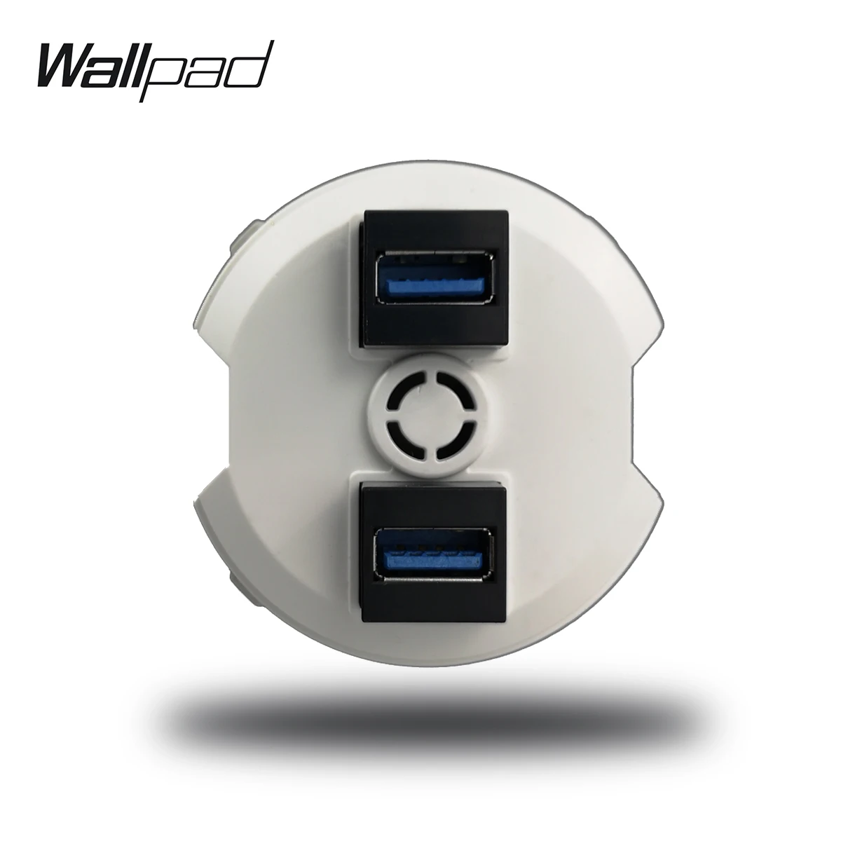 Настенная панель L6, черный, белый цвет, двойной 3,0, usb-порт, настенная розетка, модуль, подходит для L6 пластин, комбинация, сделай сам