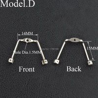 10pcs/lot Eyewear Stainless Steel Nose Pad Arm Nose Pad Holder Glasses Accessories 2