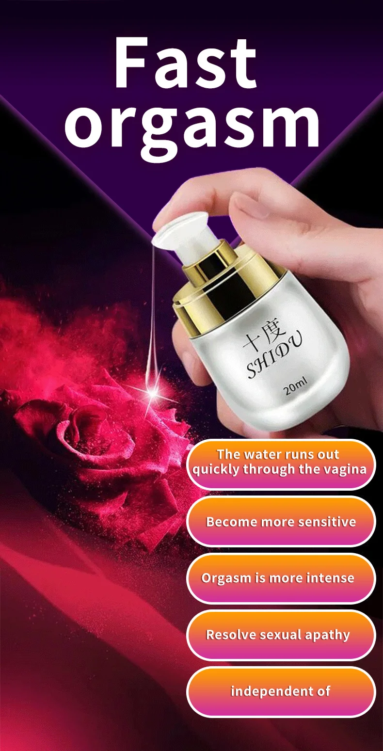 Orgasm Gel Libido Enhancer Sex Spray Vagina Tightening Stimulant Intense Women Strong Enhance Climax Vaginal Shower Tight Oil female orgasm gel