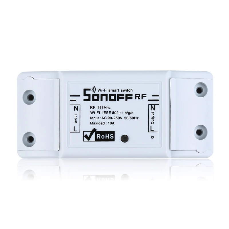 SONOFF RF R2 Wifi Smart Switch 433Mhz RF Remote Controller Switch DIY Mini Light Switch Module For Smart Home Automation